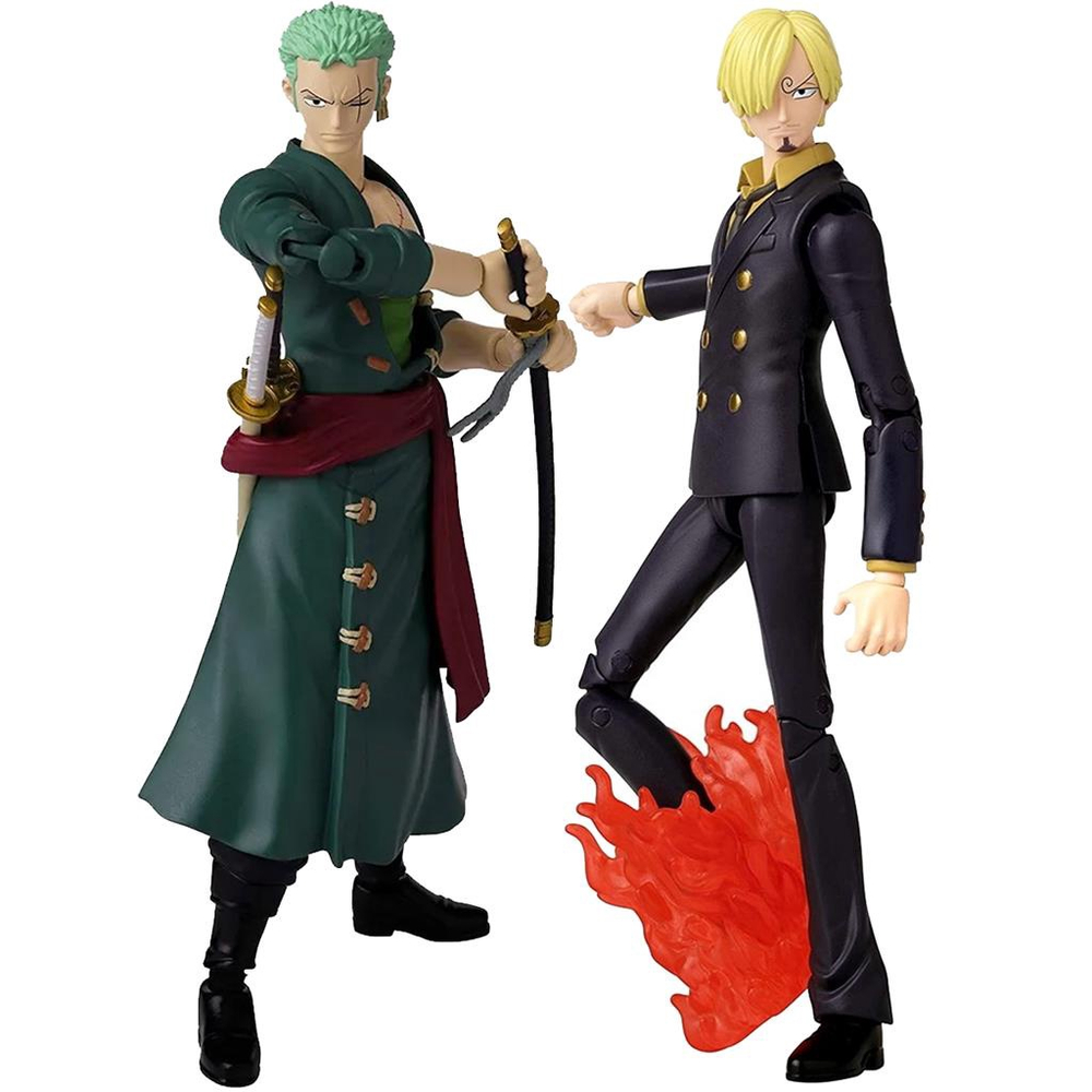 Kit One Piece Figuras Roronoa Zoro E Sanji Bandai Anime No Shoptime