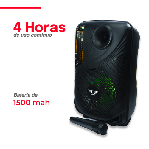 Caixa De Som Bluetooth 1000w Pmpo Potente Bivolt 110v 220v Sem Fio