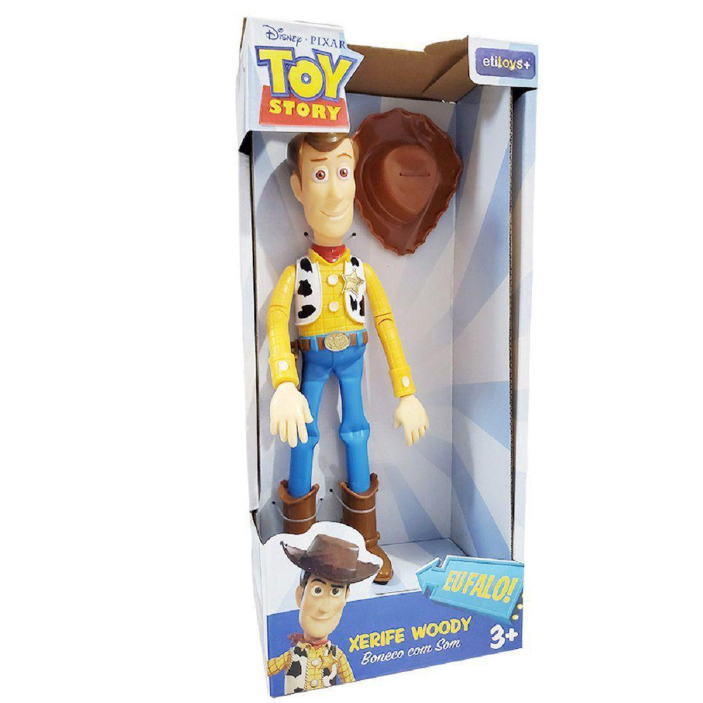 Boneco Toy Story Woody Frases Diferentes Yd Etitoys Na