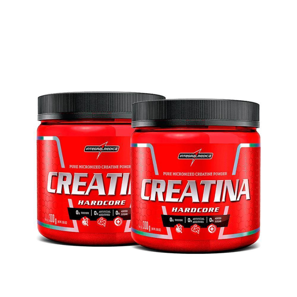 Kit 2X Creatina Hardcore Reload 300G Integralmédica no Shoptime