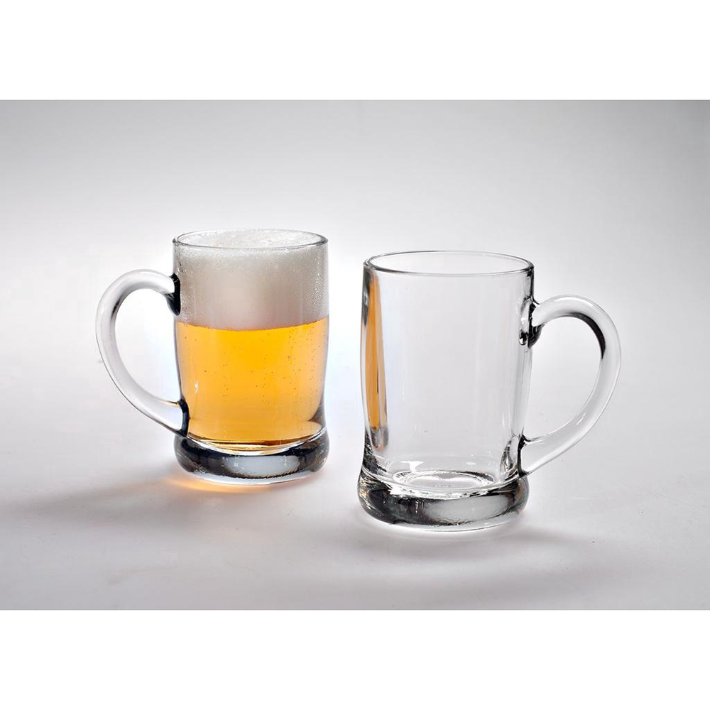 Caneca Chopp Cerveja 410ml Lisa Vidro Copo Festa Bar Bavaria No Shoptime