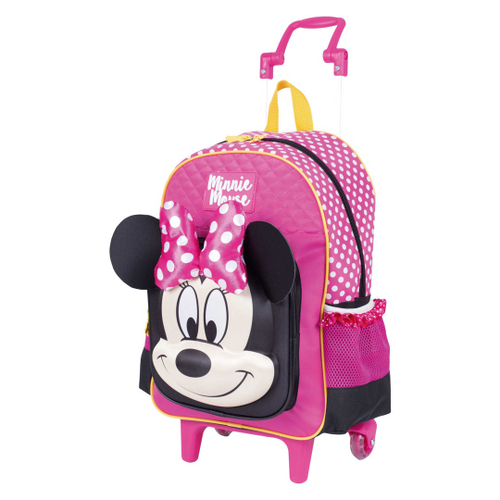 Mochila De Rodinhas Minnie Mouse Grande Y Original Sestini No Shoptime