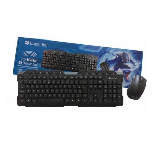 Kit Teclado Mouse Sem Cabo Banson Tech Submarino