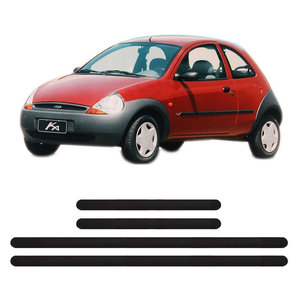 Friso Lateral Borrachão Ford Ka 1997 A 2007 2 Portas 1625A Submarino