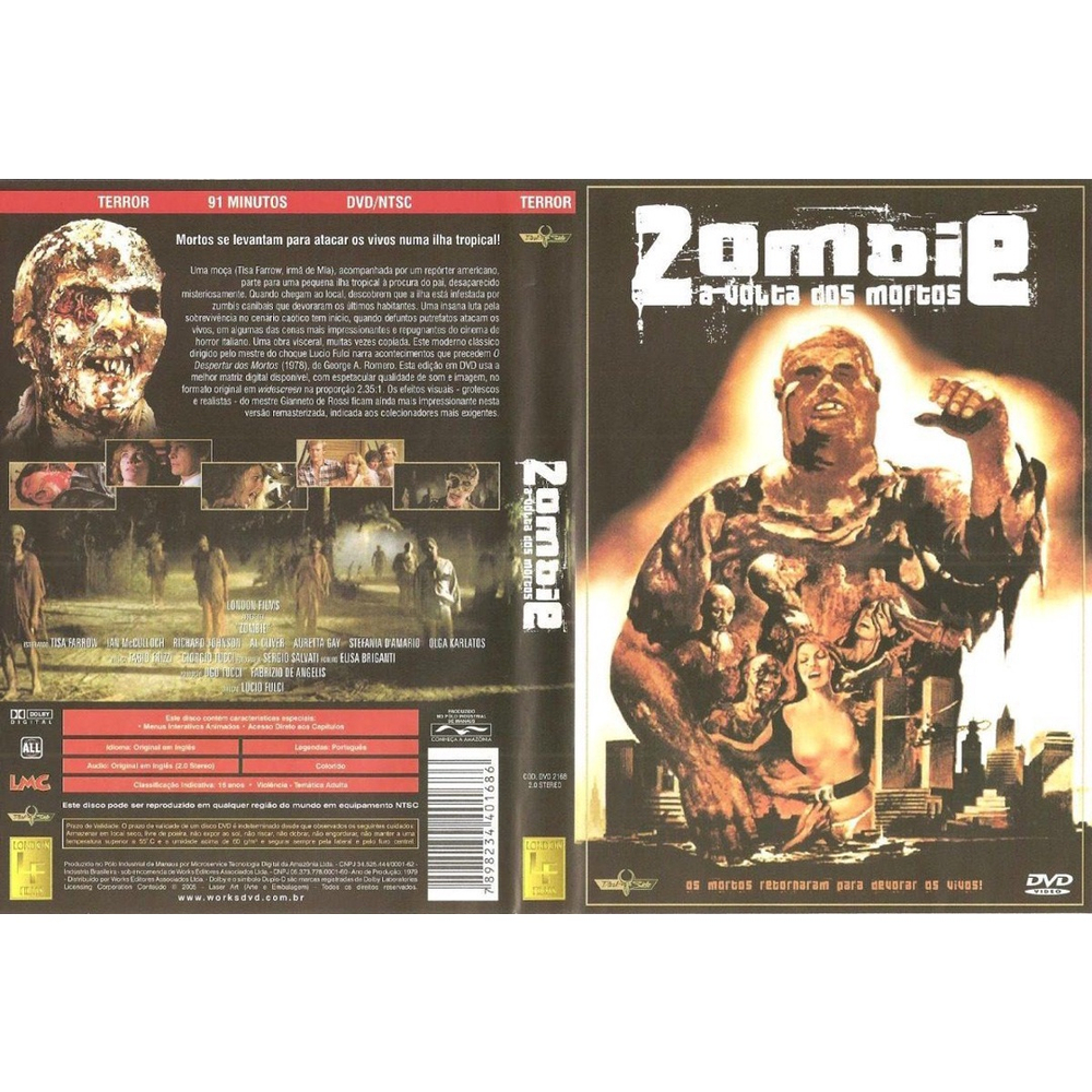 Dvd Zombie A Volta Dos Mortos Em Promo O Na Americanas