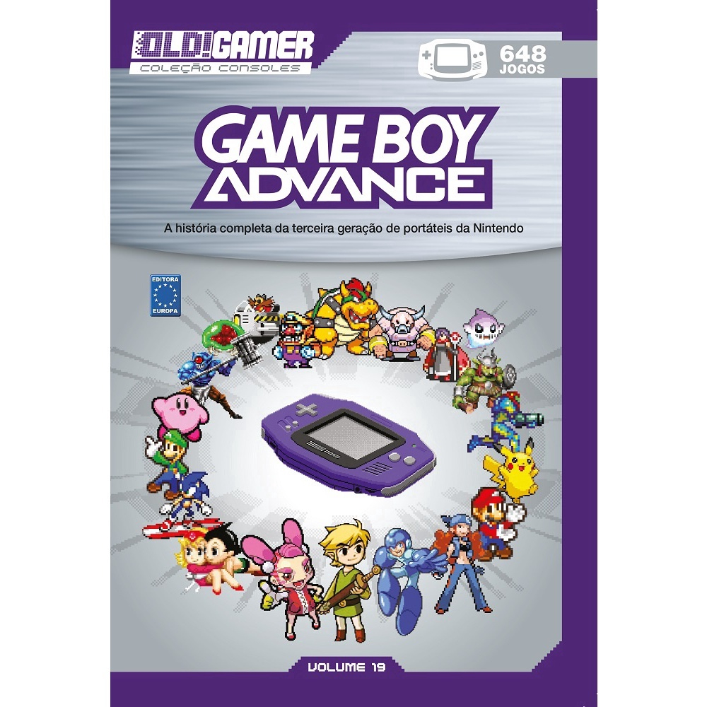 Livro Dossi Old Gamer Volume Game Boy Advance Submarino