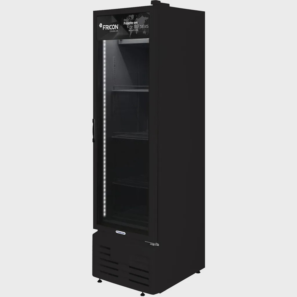 Geladeira Expositora Vertical Fricon 284L VCFM284 V Total Black 220V