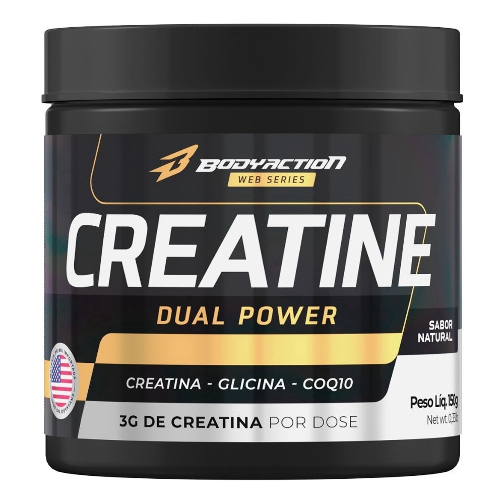 Creatina Dual Power 150g Bodyaction Submarino