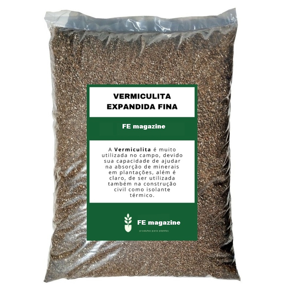 Substrato Vermiculita Expandida Para Cultivo Litro No Shoptime