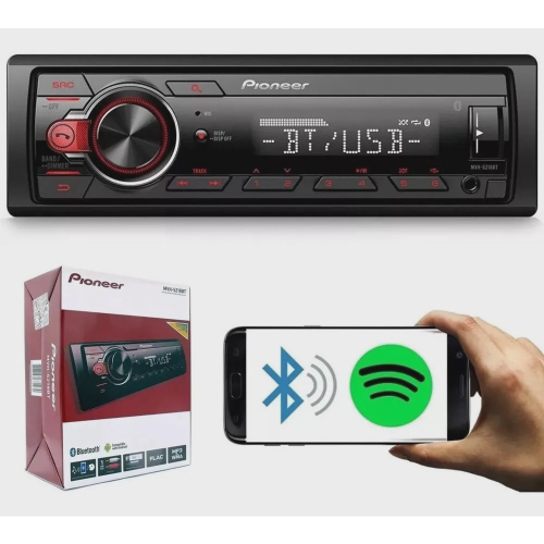 Som Automotivo Radio Pioneer Mvh s218bt Usb E Bluetooth em Promoção