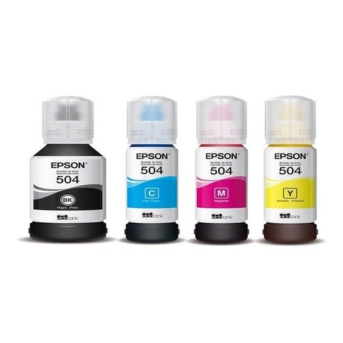 Kit Tinta Epson Refil Original L L L L Em