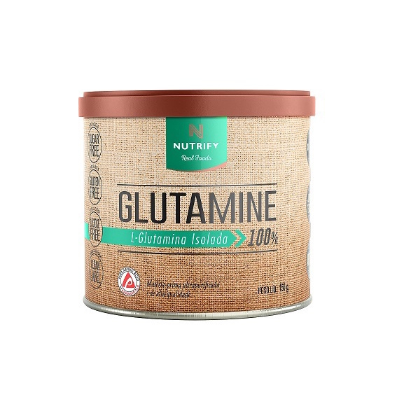 Glutamina Isolada Nutrify 150g Ultrapurificada Original Submarino