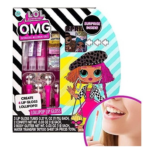 Lol Surprise Omg Lollipop Lip Gloss Da Horizon Group Usa A1 em Promoção