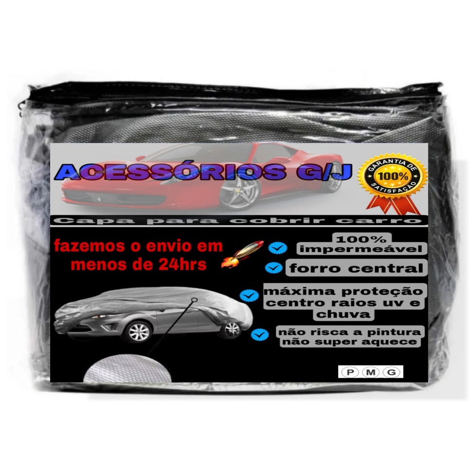 Capapara Cobrir Carro 100 Forrada Para Gol 82 82 83 No Shoptime