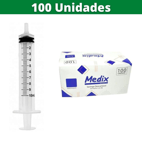 Seringa Ml Sem Agulha Slip Unidades Medix Em Promo O