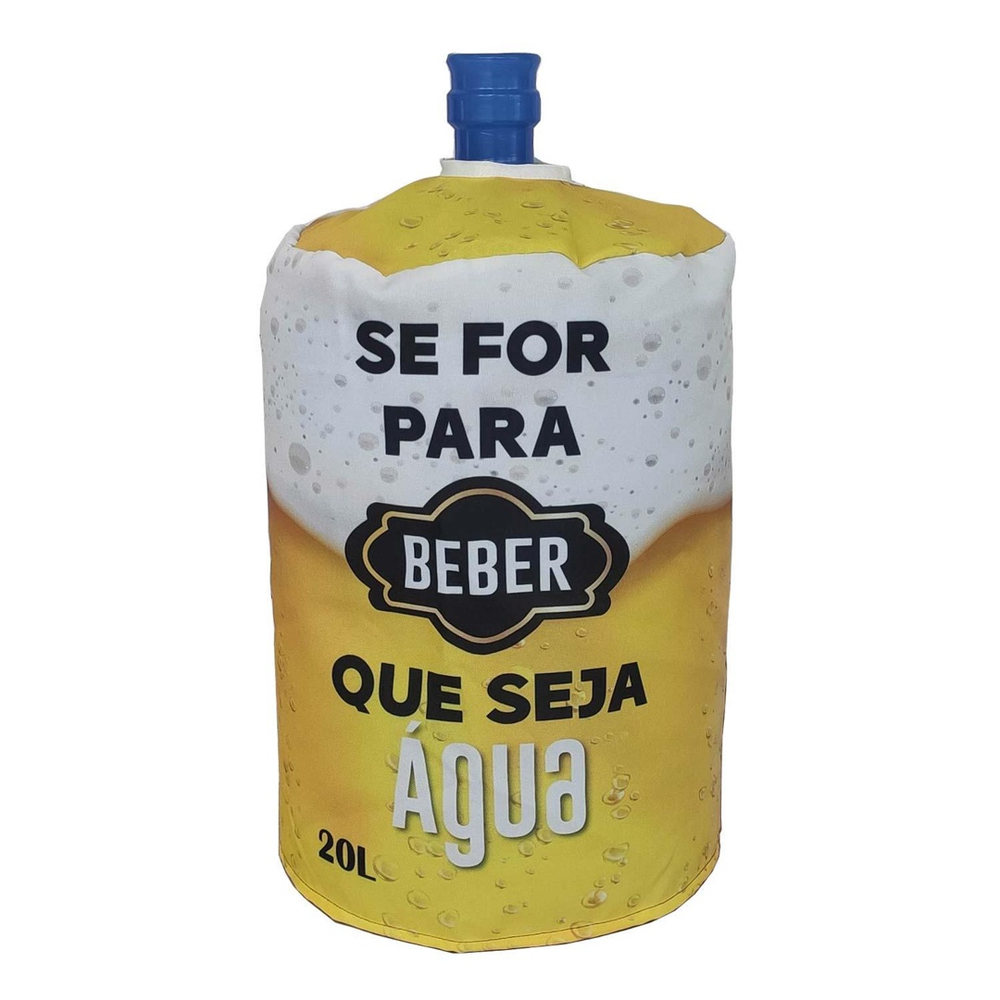 Capa Para Galão De Água 20 Litros Invertido Se For Beber Submarino