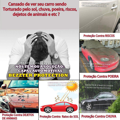 Capa Cobrir Carro Gol Todos Imperme Vel Prote O Total Em Promo O