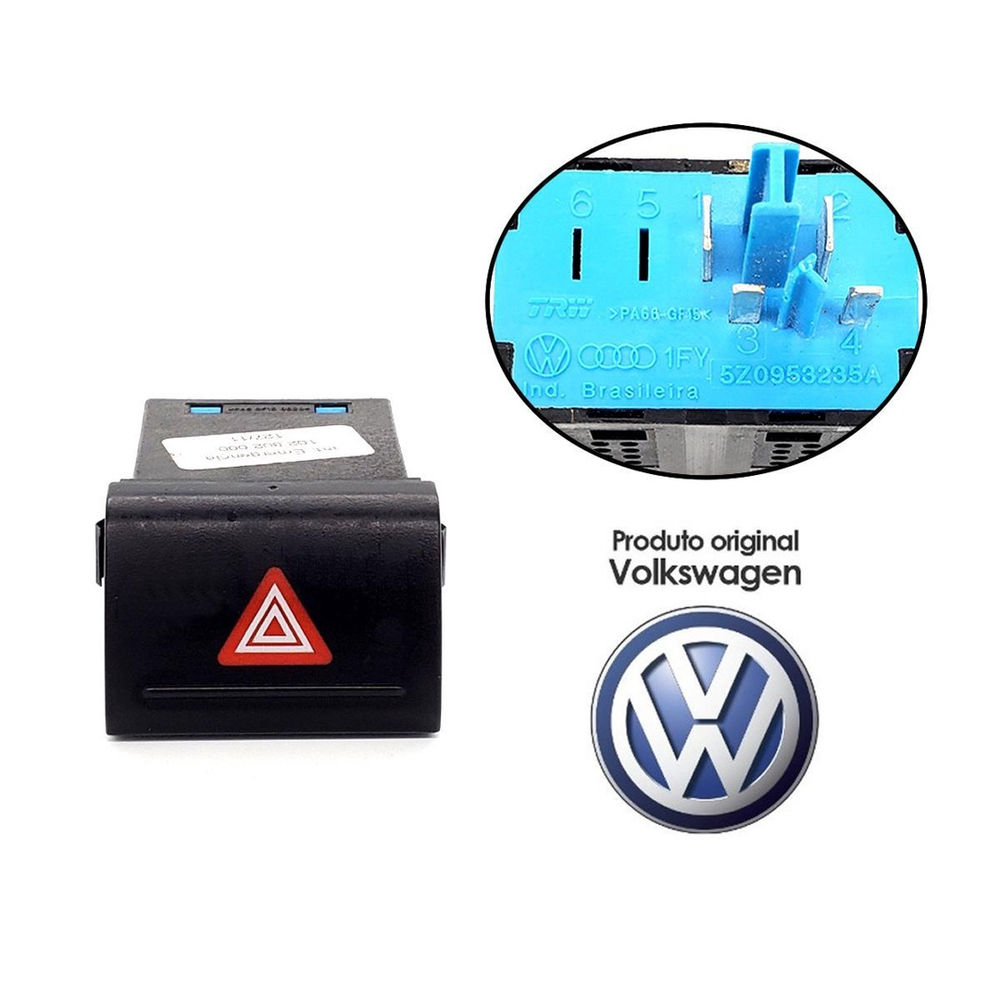 O Interruptor Pisca Alerta Vw Fox At Z A No Shoptime