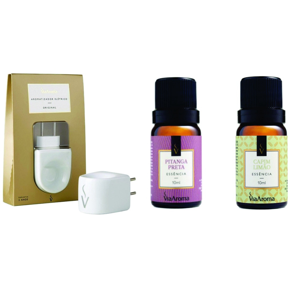 Aromatizador Difusor El Trico De Porcelana Via Aroma Ess Ncias