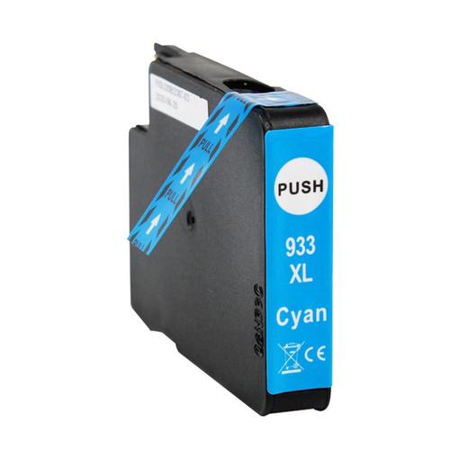 Cartucho Para Hp 933XL Cyan CN053AL 7110 7610 7612 Compativel 13ML Em