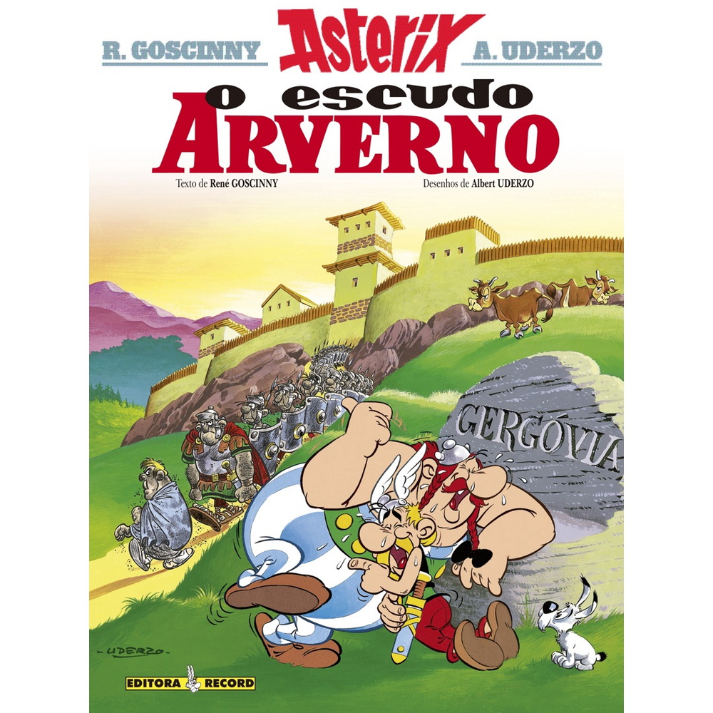 Livro Asterix e o escudo arverno Nº 11 As aventuras de Asterix