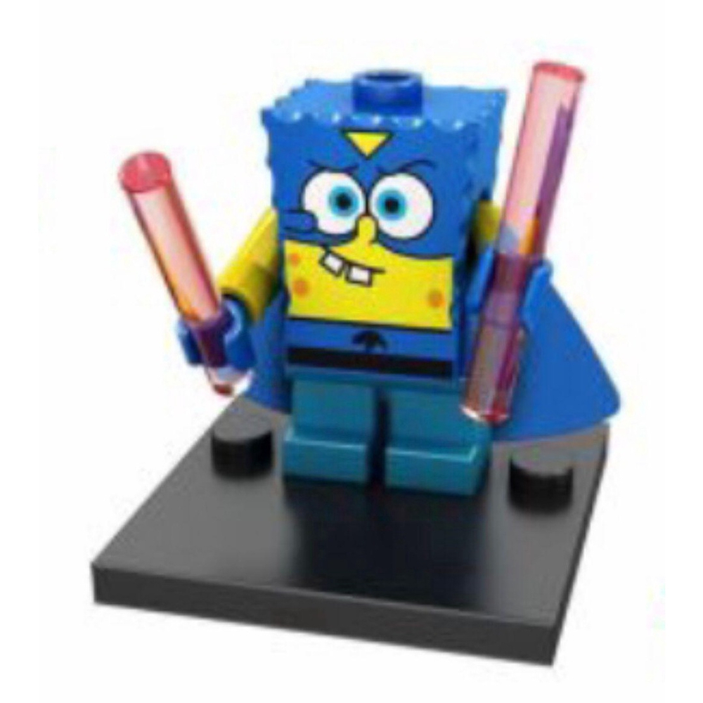 Boneco Blocos De Montar Super Bob Esponja No Shoptime