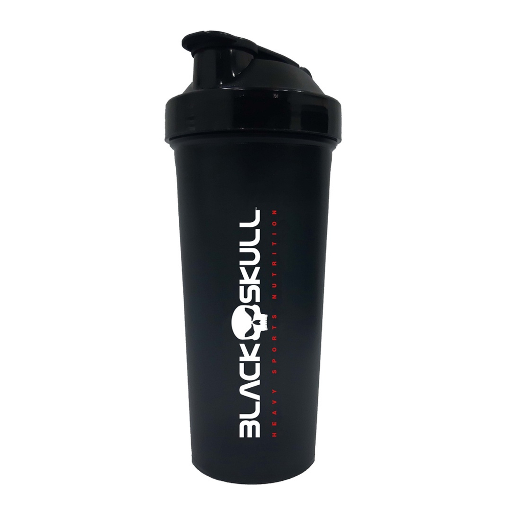 Shakeira Coqueteleira Academia 600ml Preto Black Skull Submarino