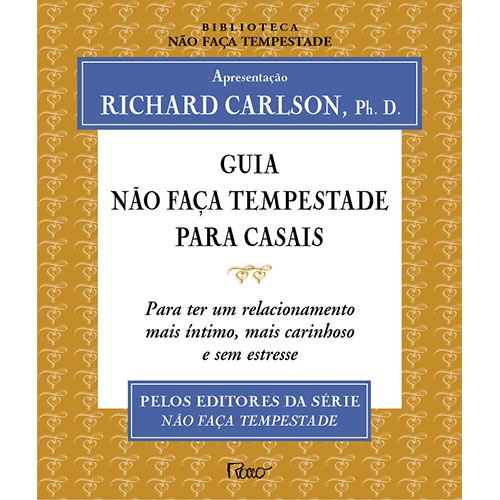 Livro Guia Não faça tempestade para casais em Promoção na Americanas