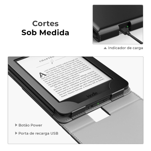 Capa Novo Kindle Paperwhite Gera O Tela Wb Vertical