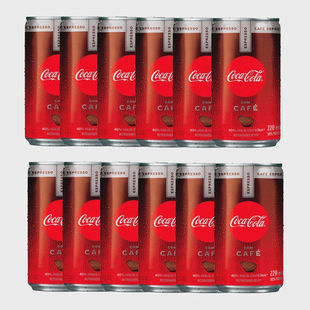 Kit Refrigerante Coca Cola Pus Caf Espresso Ml Em Promo O Na