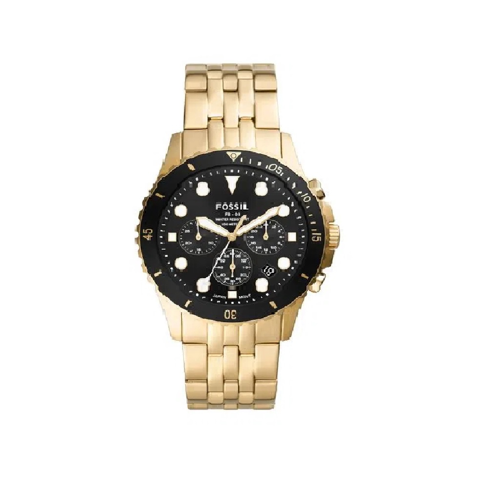 Rel Gio Masculino F Ssil Sport Fs Pn Dourado Submarino