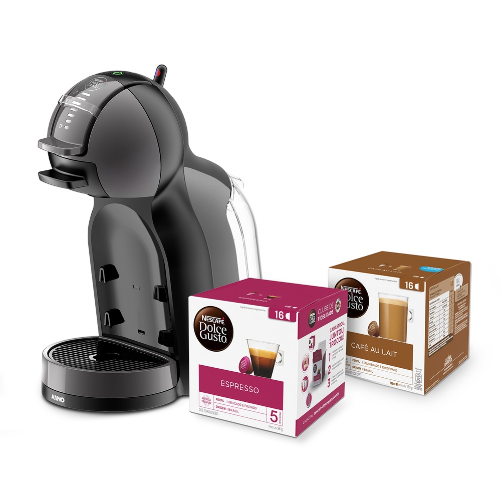 Cafeteira Nescafe Dolce Gusto Mini Me Preta V C Psulas De