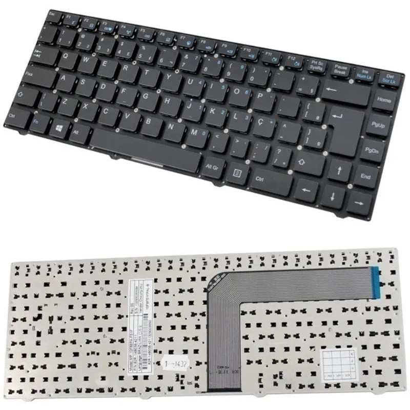 Teclado Para Notebook Philco F E L Mp F Pa F No Shoptime