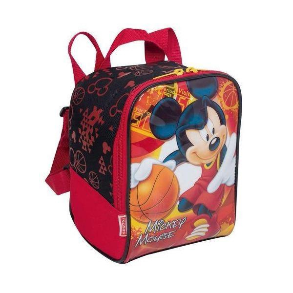 Lancheira Térmica Escolar Mickey Mouse Basquete Infantil Submarino