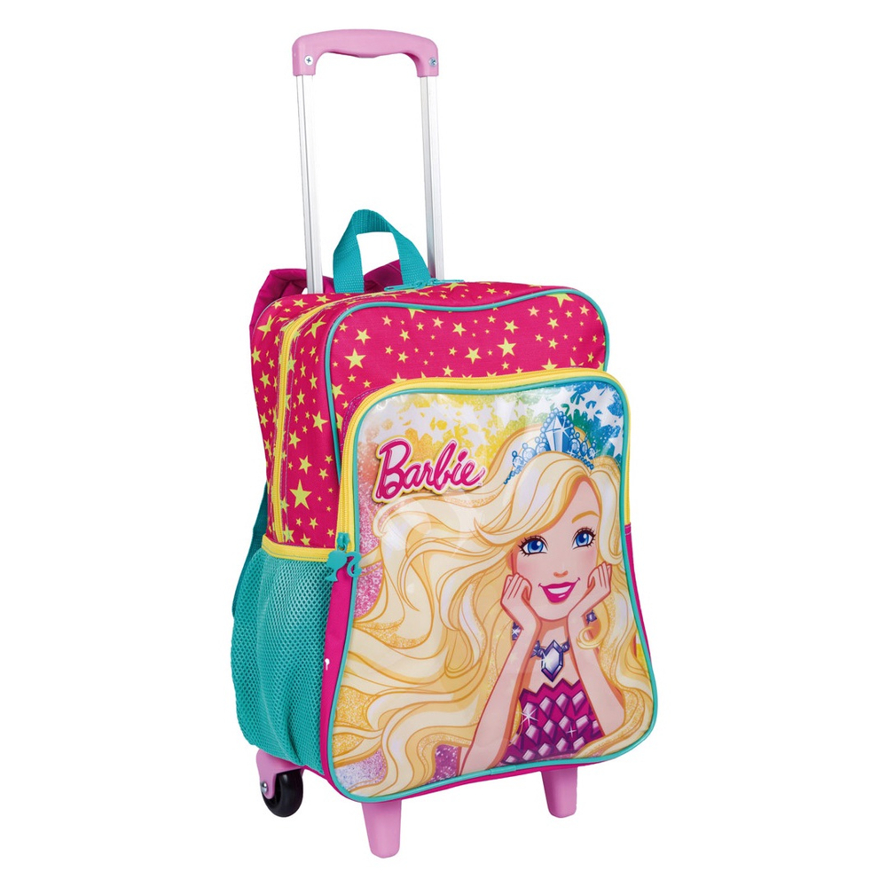 Mochila De Rodinhas Barbie M Plus Em Original Sestini No Shoptime