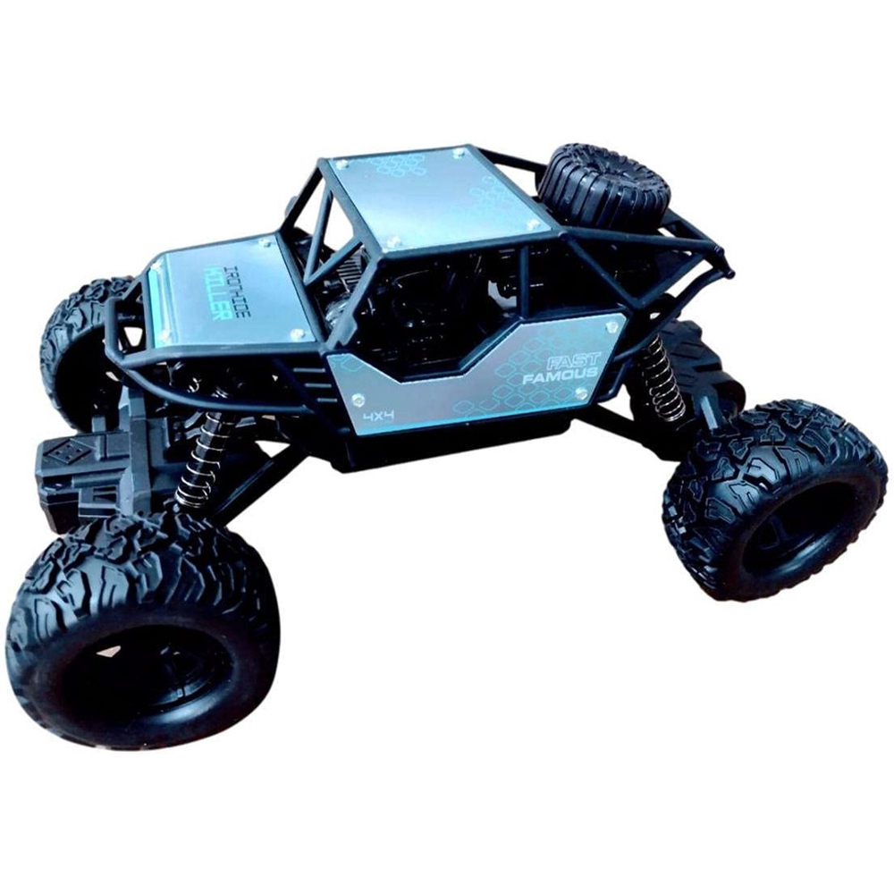 Brinquedo Carrinho Off Road Controle Remoto Metálico Recarregável