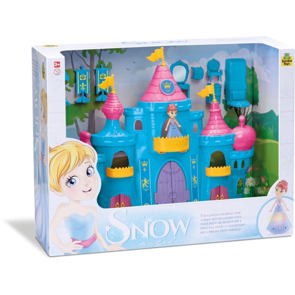 Brincando De Casinha Castelo De Princesa Snow Submarino