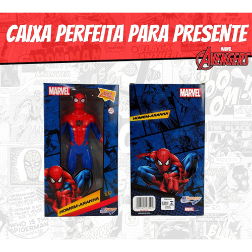 Homem Aranha Boneco Brinquedo Vingadores Articulado Grande em Promoção