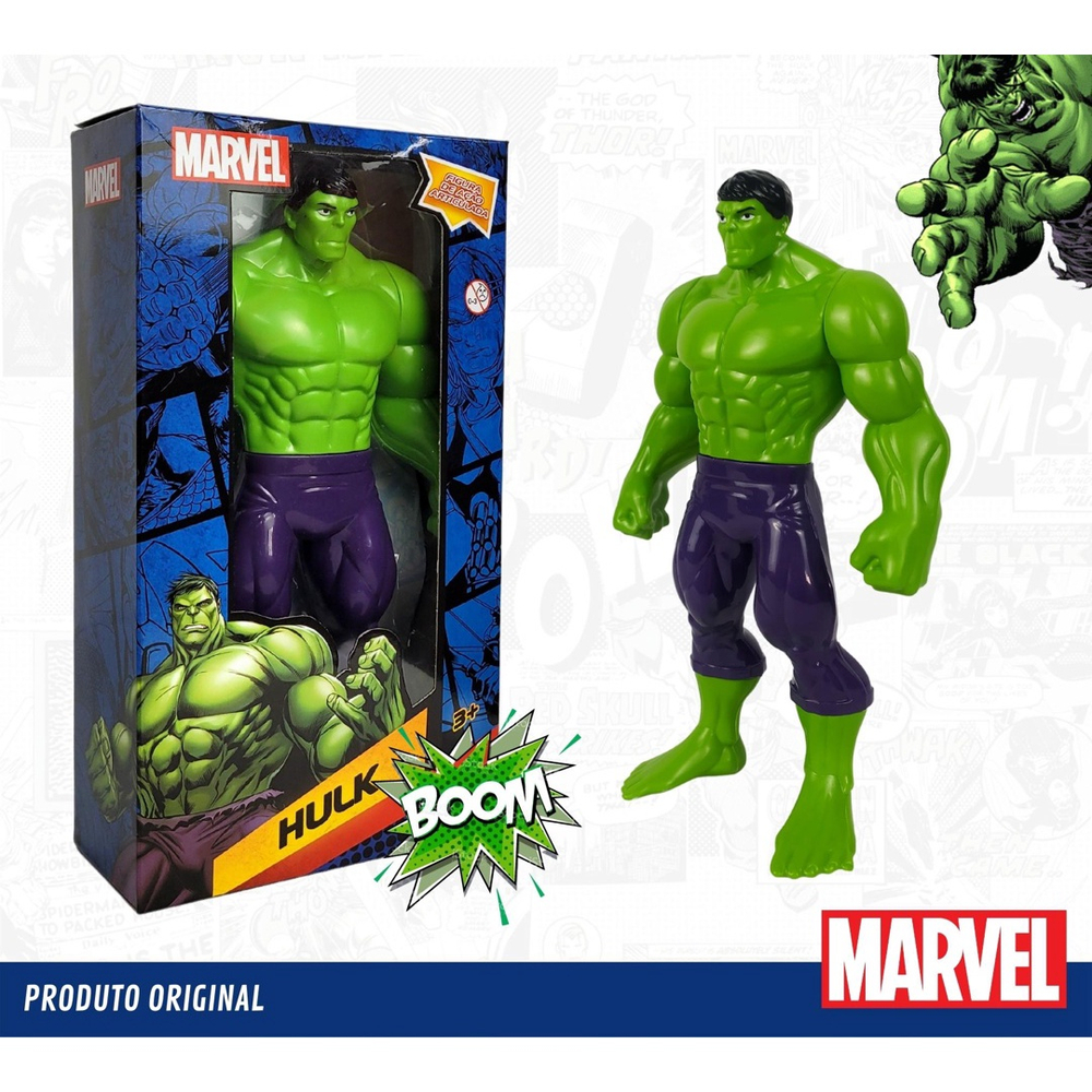 Boneco Hulk Vingadores Gigante Cm Articulado Avengers No Shoptime