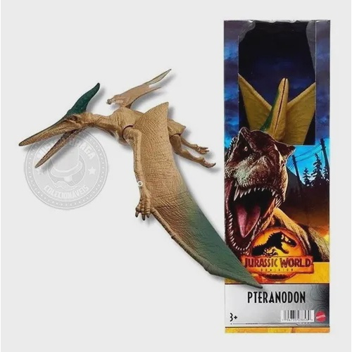 Boneco Dinossauro Jurassic World Pteranodonte Mattel Submarino