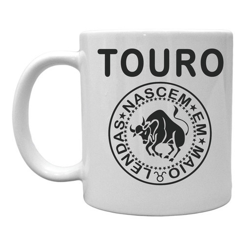 Caneca De Maio Signos Touro E G Meos Modelo No Shoptime