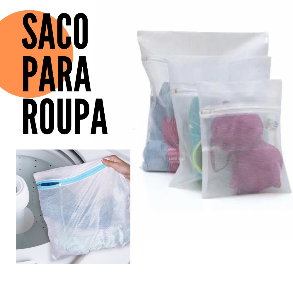 Saco Para Lavar Roupa Intima Lingerie Delicada Z Per P M G