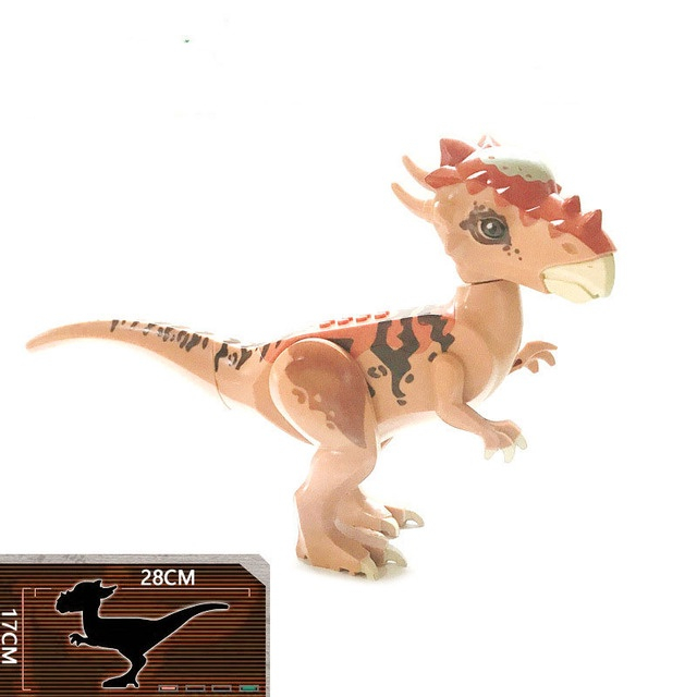 Brinquedo Dinossauro Grande Paquicefalossauro Jurassic Compatível