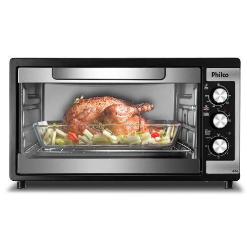 Forno Elétrico de Bancada Philco 1500W PFE46P 46L 110v em Promoção na