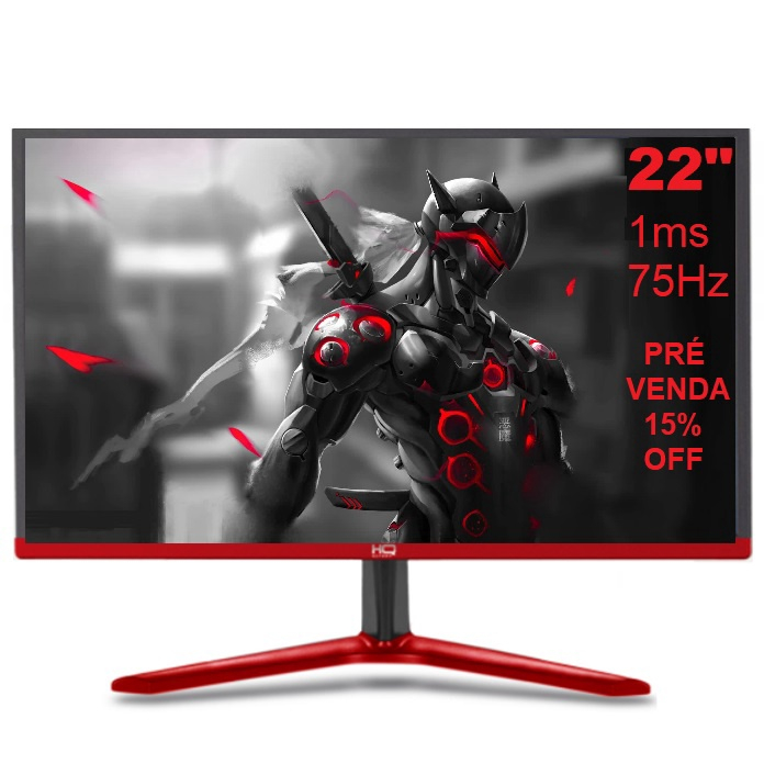 Monitor Gamer Full Hd Led Ms Hz Hdmi Hq Moba Ghq Preto E