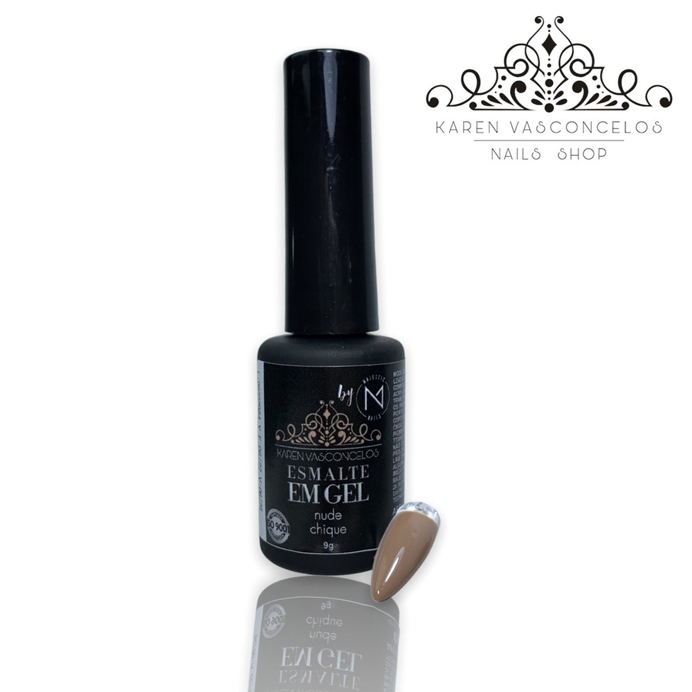 Esmalte Em Gel Nude Chique Karen Vasconcelos G Majestic Em Promo O