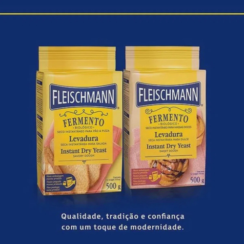 Fermento Biol Gico Seco Instant Neo Fleischmann G No Shoptime