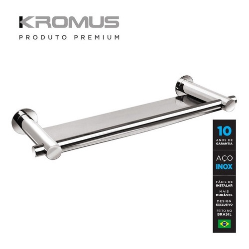 Porta Shampoo Inox Kromus Rd Submarino