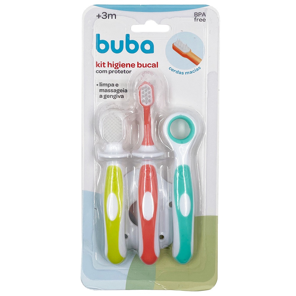 Kit Higiene Bucal Infantil Cerdas Macias Buba Em Promo O