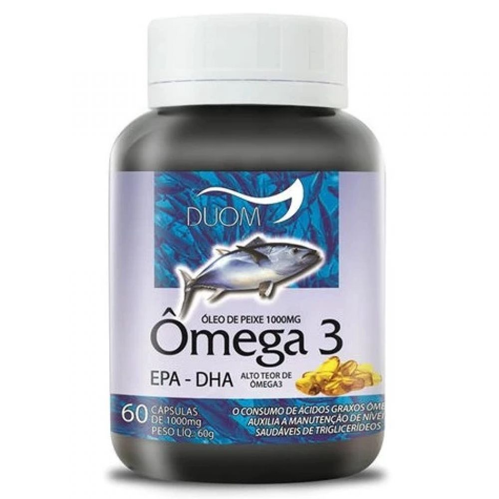 Omega 3 Oleo De Peixe Duom 60 Capsulas Oferta Submarino